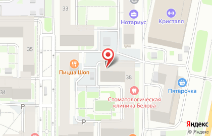 Фруктовая лавка в Красноглинском районе на карте