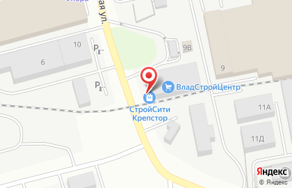 Магазин Крепёж СтройСити во Владимире на карте