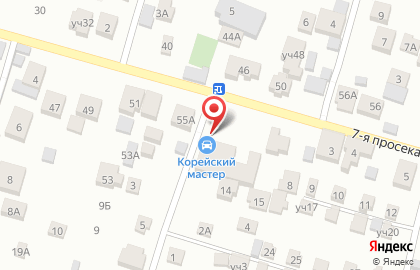 Ремиз в Октябрьском районе на карте