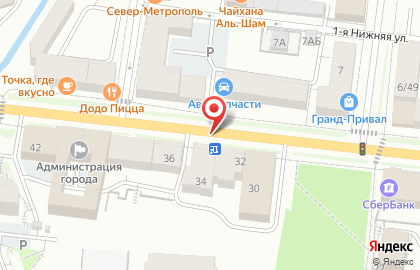 Магазин текстиля и товаров для рукоделия на Дворцовом проспекте на карте