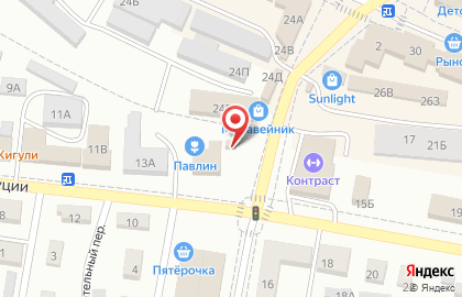Флористический салон Павлин на улице Советской Конституции на карте