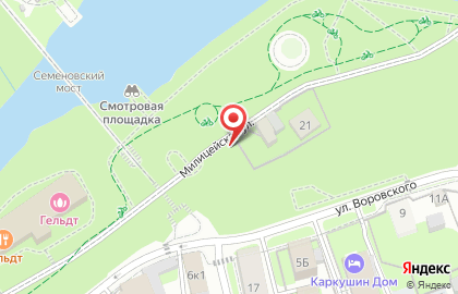 Центр проката GoPskov на Милицейской улице на карте