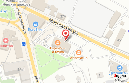 Интернет-магазин интим-товаров Puper.ru на Московской улице на карте