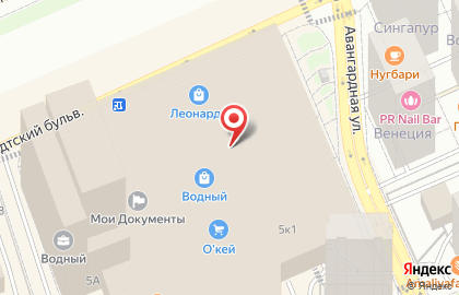 Туристическое агентство Pegas Touristik на Головинском шоссе на карте