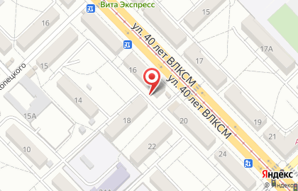 Продуктовый магазин в Волгограде на карте