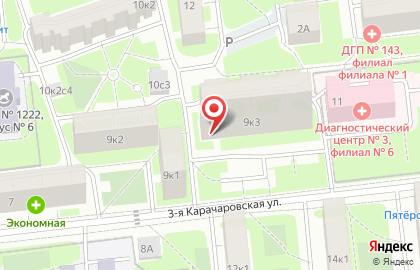 Центр социального обслуживания Южнопортовый в Нижегородском районе на карте