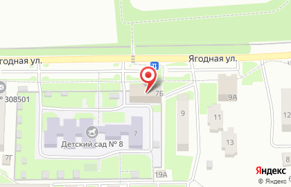 Салон-парикмахерская Фантазия на Ягодной улице на карте