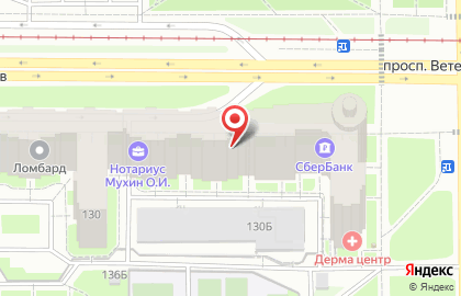 Страховая компания Росгосстрах в Красносельском районе на карте