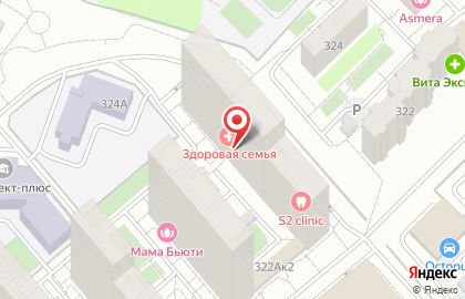 Студия массажа Кинезис на карте