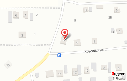 Магазин продуктов Изобилие, сеть магазинов продуктов на Красивой улице на карте