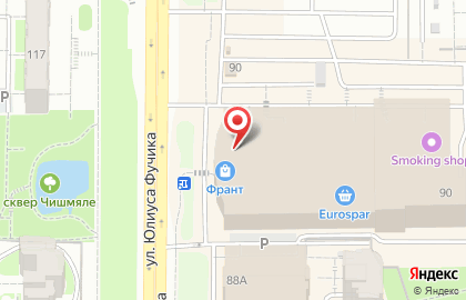 Интернет-провайдер Казанская городская сеть на улице Юлиуса Фучика на карте