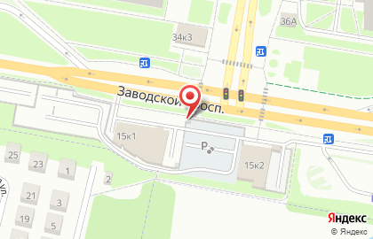 Автостоянка в Санкт-Петербурге на карте