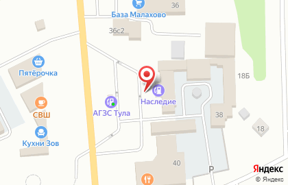 НаследиЕ в Туле на карте