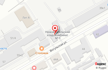 Базис в Нижнем Тагиле на карте