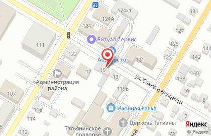Служба доставки суши и роллов Якудза на карте