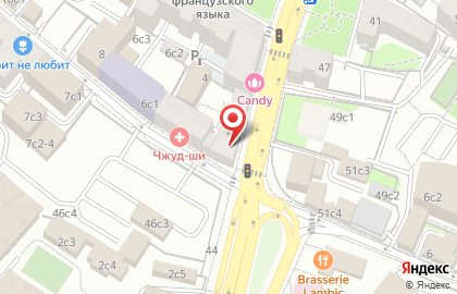 Булочка Бриош в Кропоткинском переулке на карте