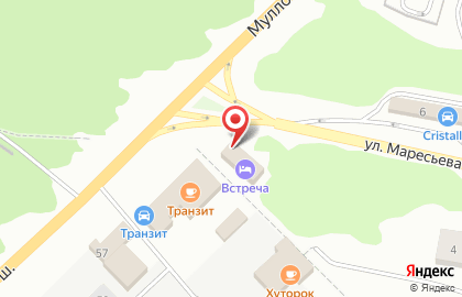 Гостиничный комплекс Встреча в Димитровграде на карте