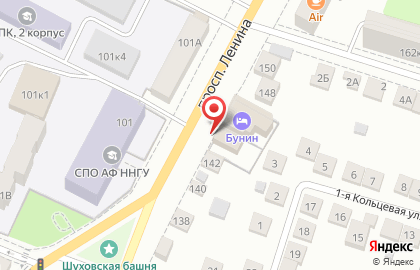 Студент+ в Нижнем Новгороде на карте