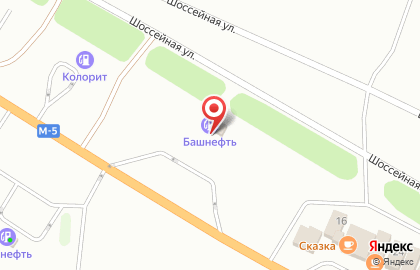 Башнефть в Оренбурге на карте