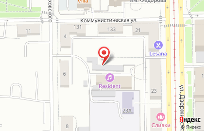 Суши Тайм на улице Дзержинского на карте