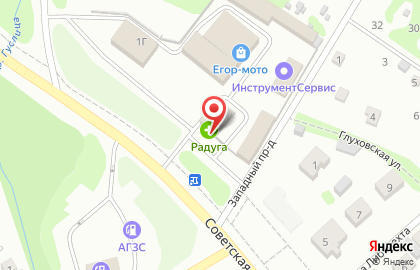 Специализированный магазин Автомастер на Советской улице на карте