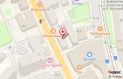 Кузнецкий мост на Новослободской улице на карте