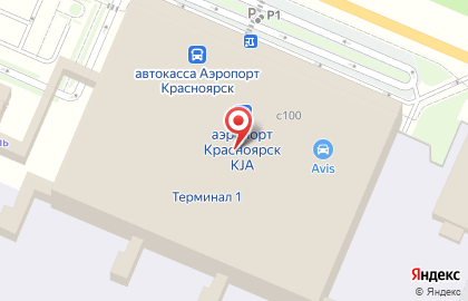 Компания по продаже билетов S7 билет в Красноярске на карте
