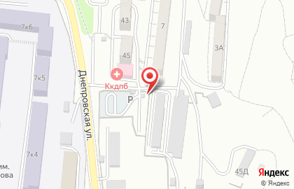 Автостоянка во Владивостоке на карте
