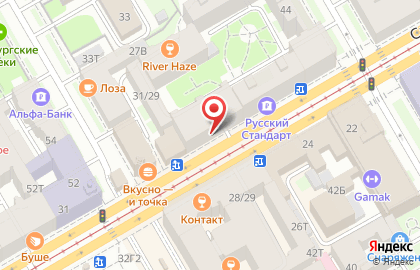 Магазин канцтоваров, часов и игрушек Петроторг в Василеостровском районе на карте