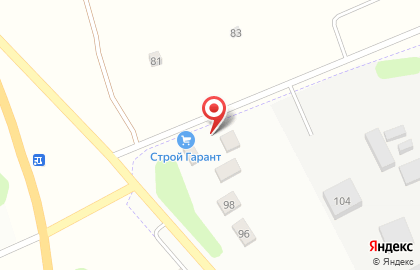 Строй Гарант на улице Луначарского на карте