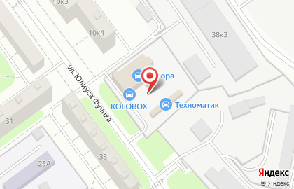 Магазин автозапчастей Ixora в Автозаводском районе на карте