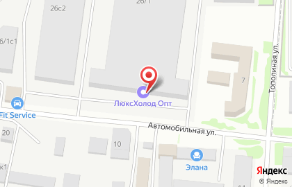 Торгово-строительная компания LATITUDO на улице Ростовское Шоссе на карте