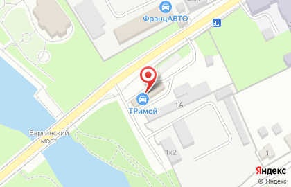 Автомойка Тримой на карте