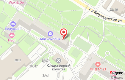 Офис МИЭЛЬ "На Фрунзенской" на карте