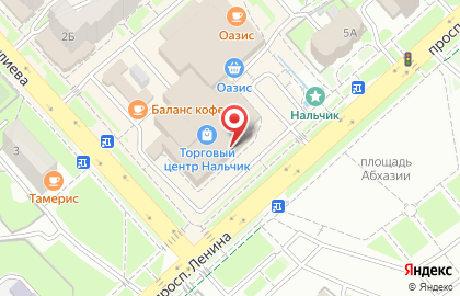 Микрофинансовая организация Деньги в долг на проспекте Ленина на карте