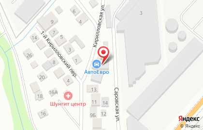 Автомагазин Авто-Евро в Новороссийске на карте