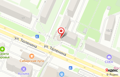 Продуктовый магазин Родник в Калининском районе на карте