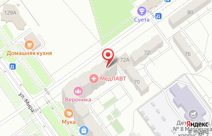 Магазин цветов в Волгограде на карте