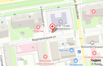 Киоск по продаже фруктов и овощей на Парковом проспекте на карте