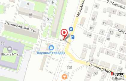 Оконный завод АСК в Ленинградском переулке на карте