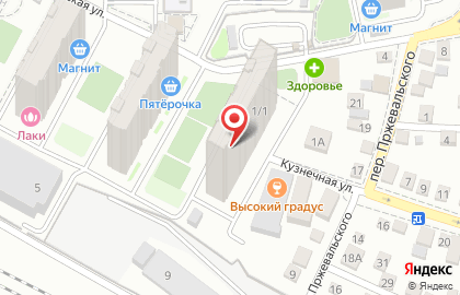 Продовольственный магазин на Магнитогорской улице на карте