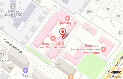 Екатеринбургский центр МНТК в Верх-Исетском районе на карте