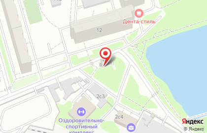 Продуктовый магазин на ул. Крупской, 1 на карте