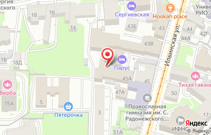 Адвокатская контора №11 в Нижегородском районе на карте