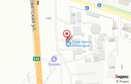 Автосалон Лада Центр Пятигорск в Минеральных Водах на карте