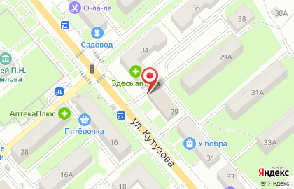 Точка по продаже питьевой воды Губернский колодезь в Пролетарском районе на карте