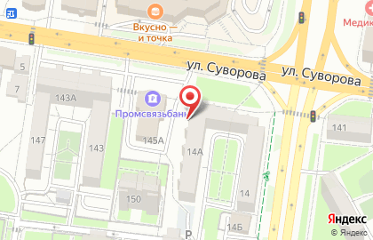 Центр раннего развития детей Умный ребенок в Ленинском районе на карте