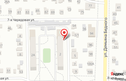 Магазин-пекарня хлебобулочных и кондитерских изделий Огонёк в Ленинском районе на карте