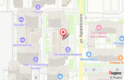 Лазурный берег, ТСЖ на карте
