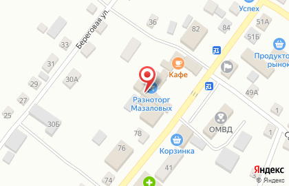 Торгово-производственная компания, ИП Мазалов С.А. на Советской улице на карте